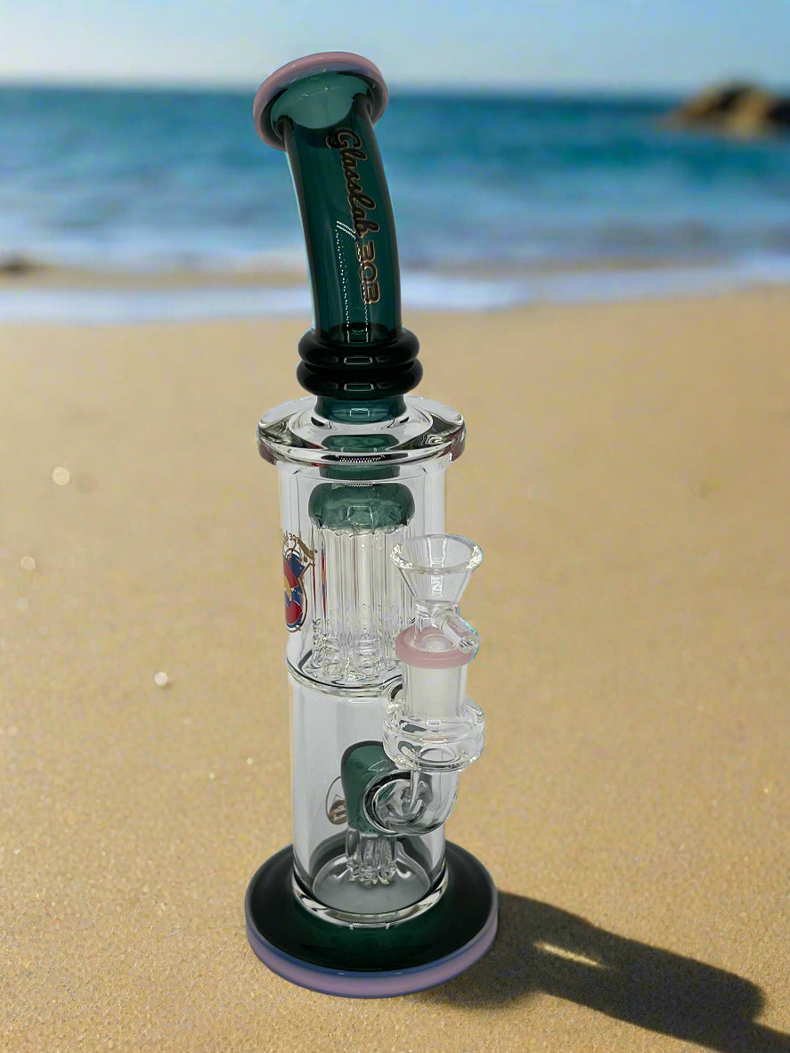 Glasslab 303 Double Tree Perc Rig