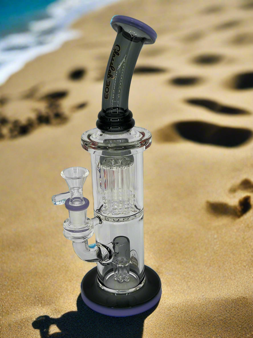Glasslab 303 Double Tree Perc Rig