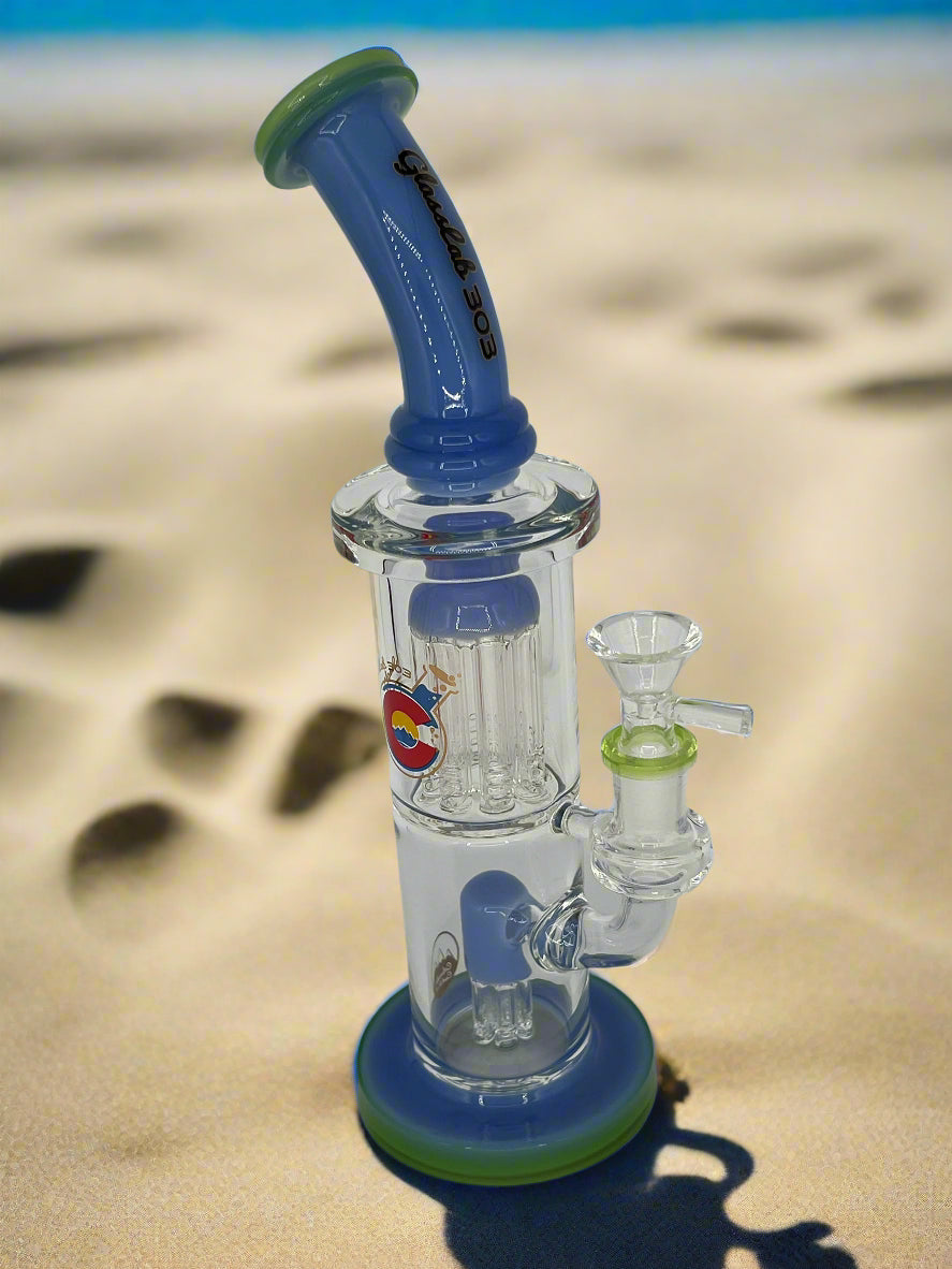 Glasslab 303 Double Tree Perc Rig