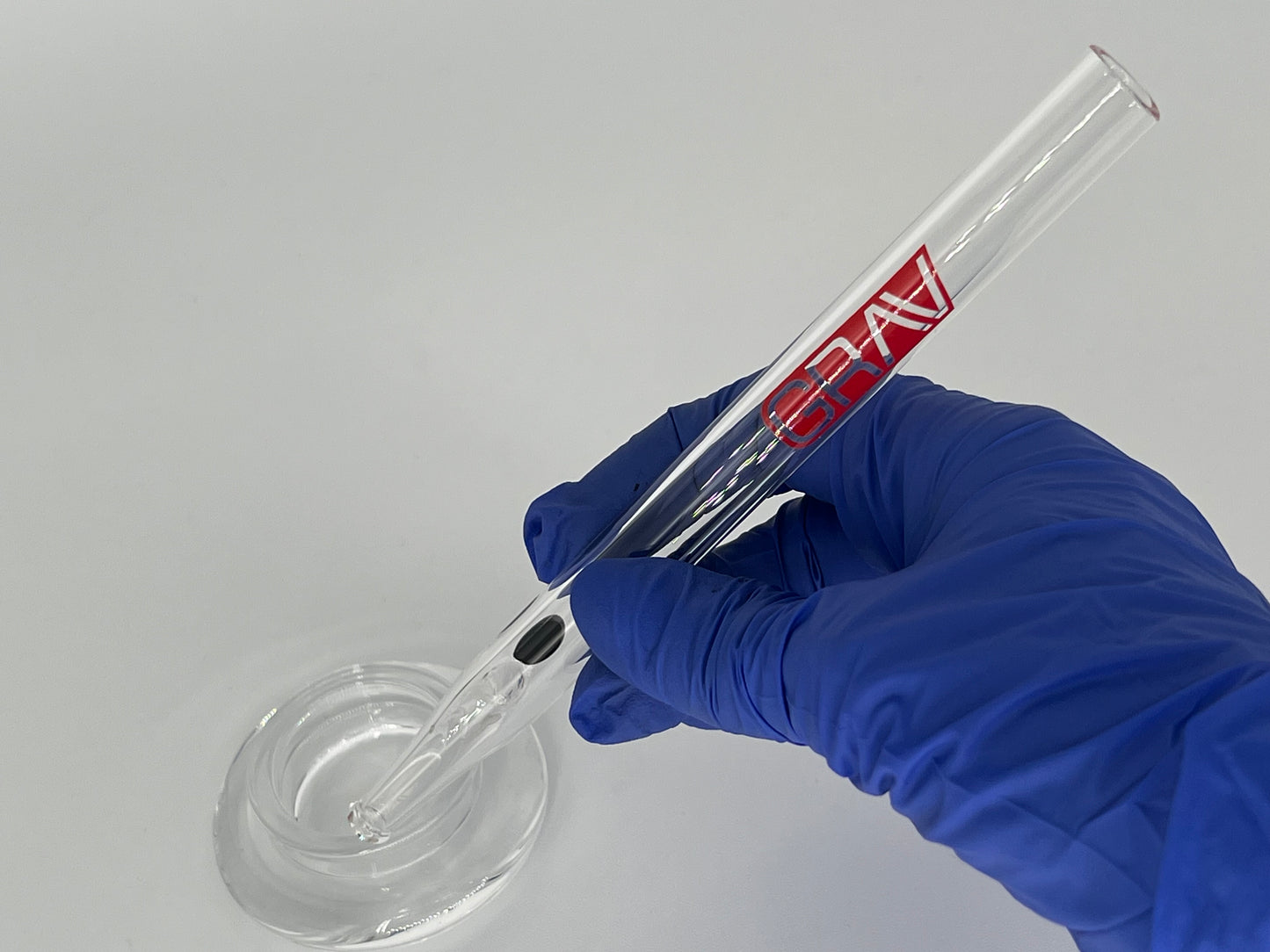 GRAV® Quartz Vape Straw with Dab Dish
