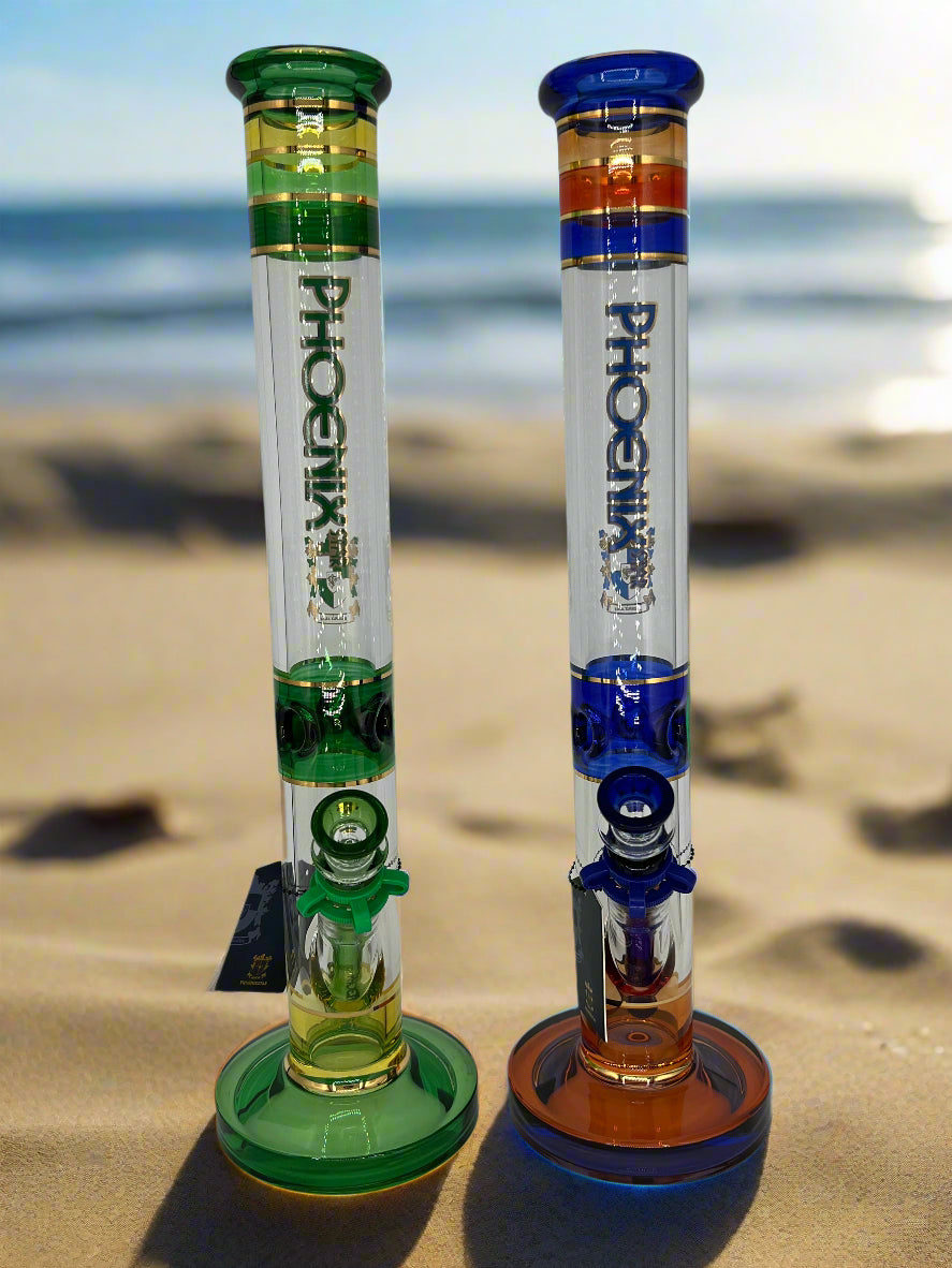 Phoenix Star 18" Straight Tube Bong