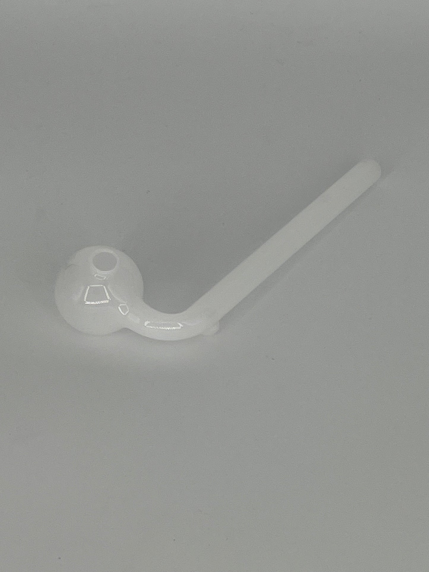 Bent Oil Burner Color Bubble Stem