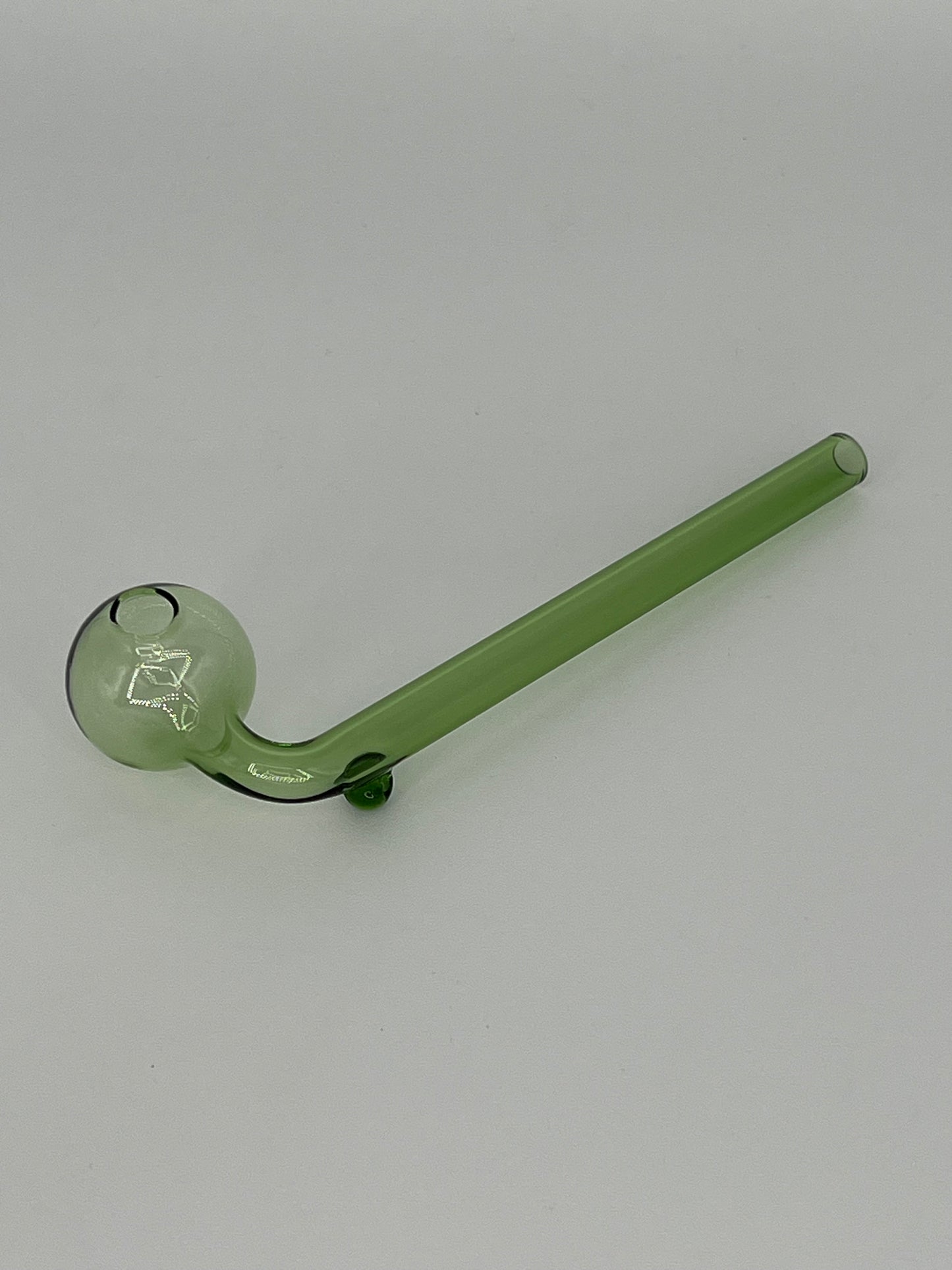 Bent Oil Burner Color Bubble Stem