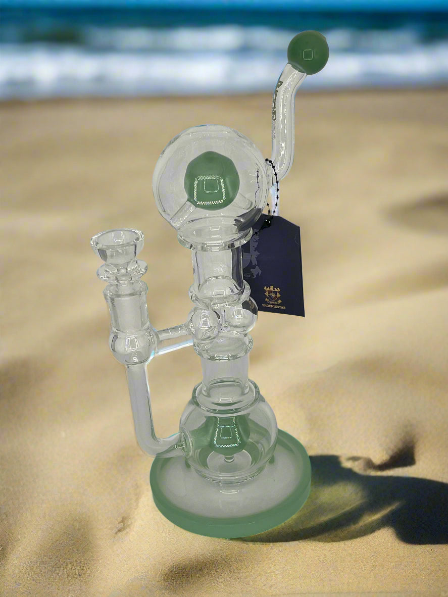 Double Bubble Recycler Dab Rig