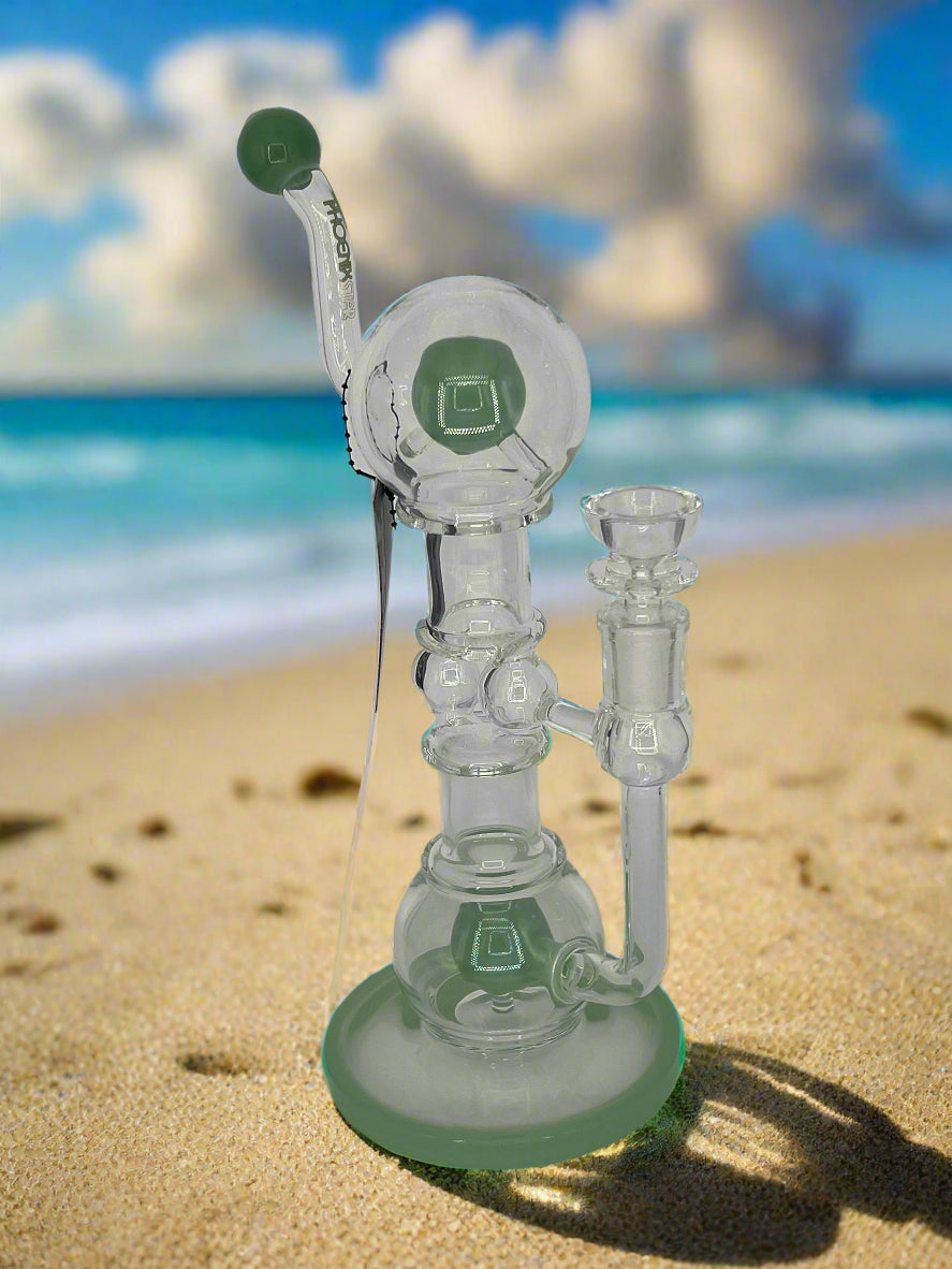 Double Bubble Recycler Dab Rig
