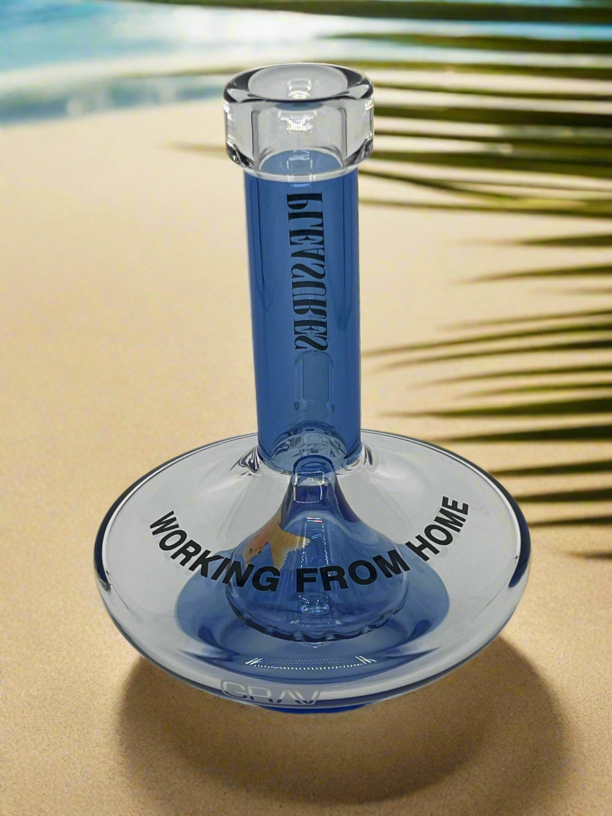 GRAV® Pleasures "Working from Home" Water Bong
