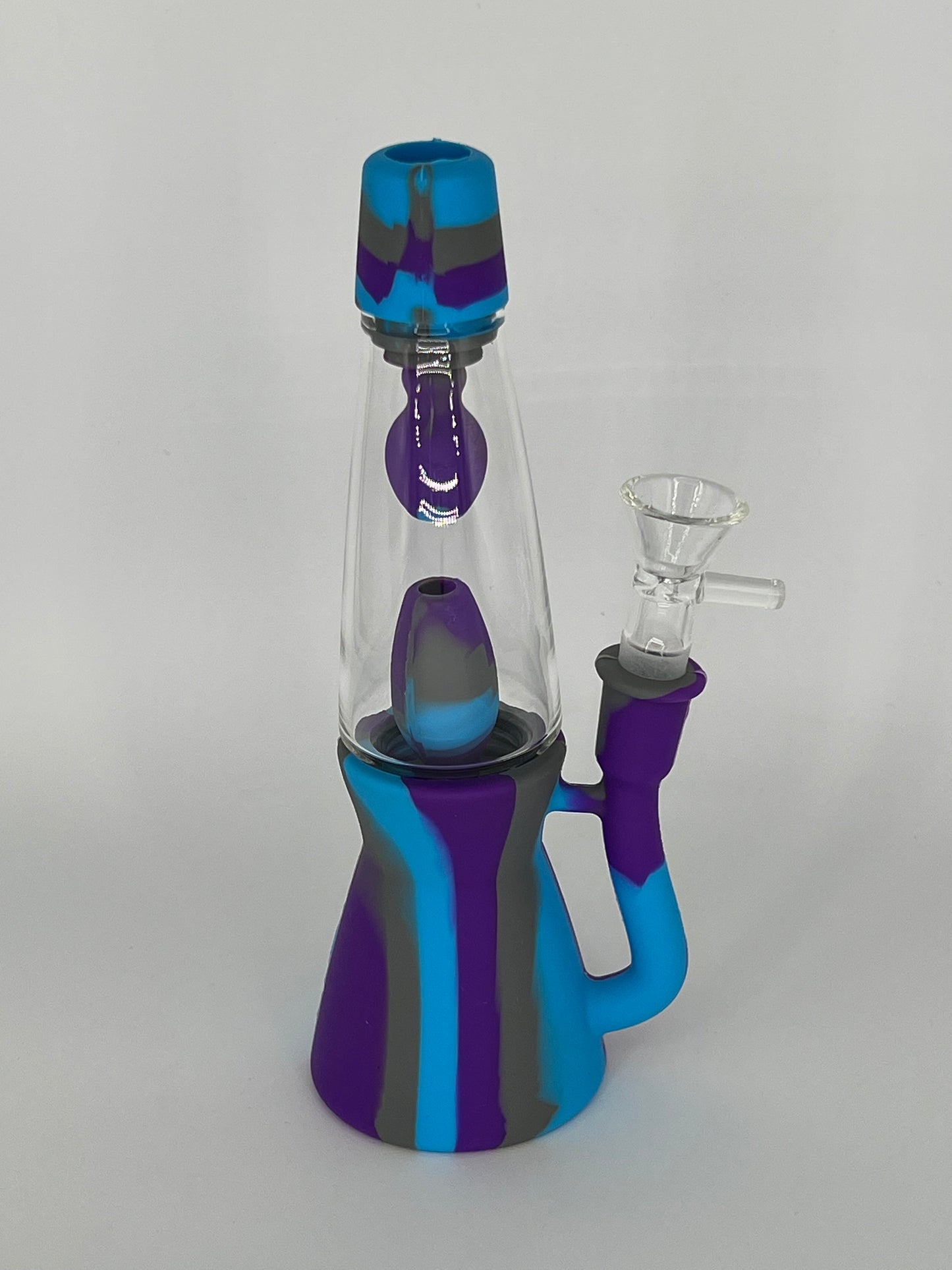 Lava Lamp Silicone Water Pipe