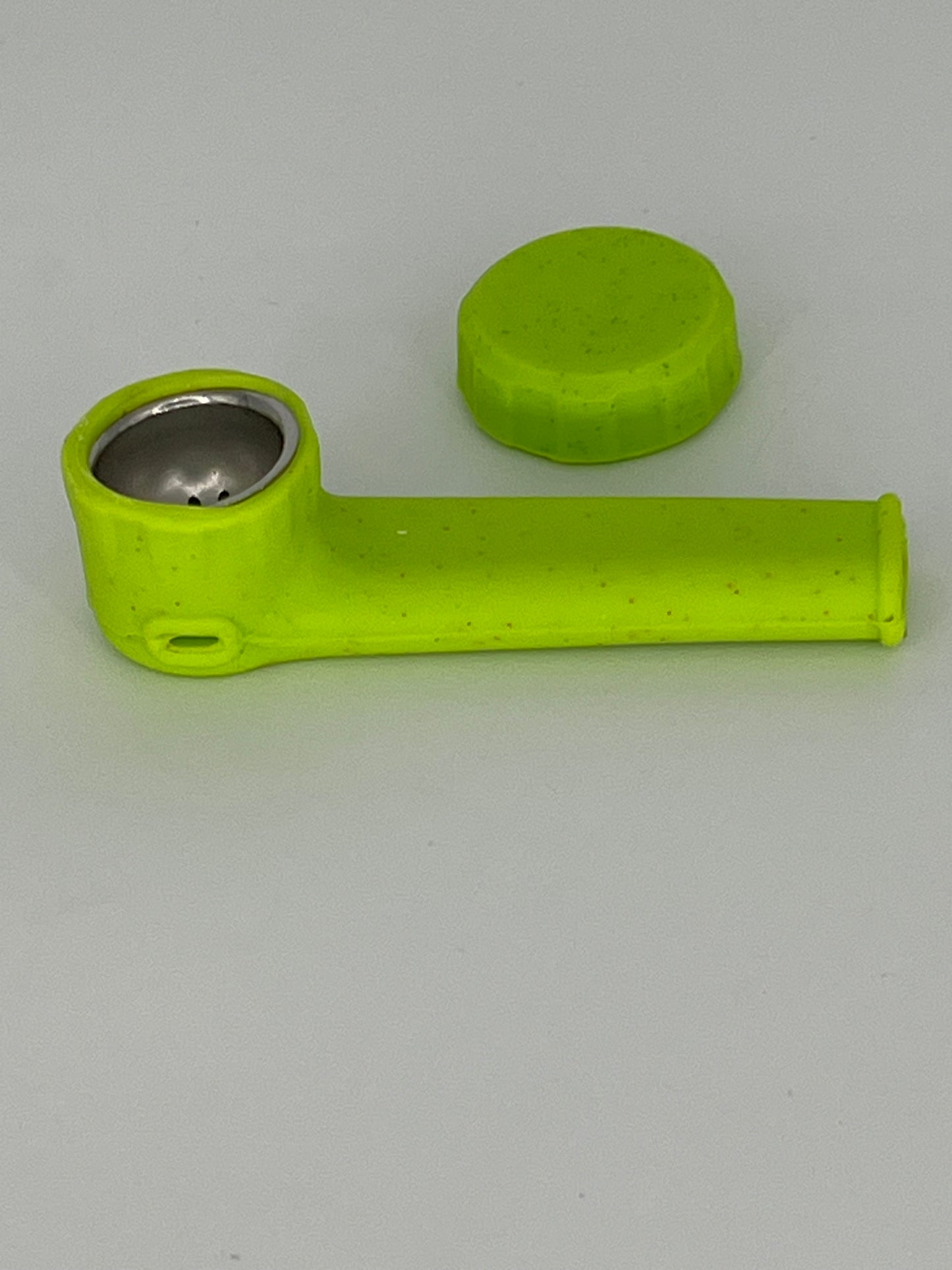 Silicone Hand Pipe with Lid