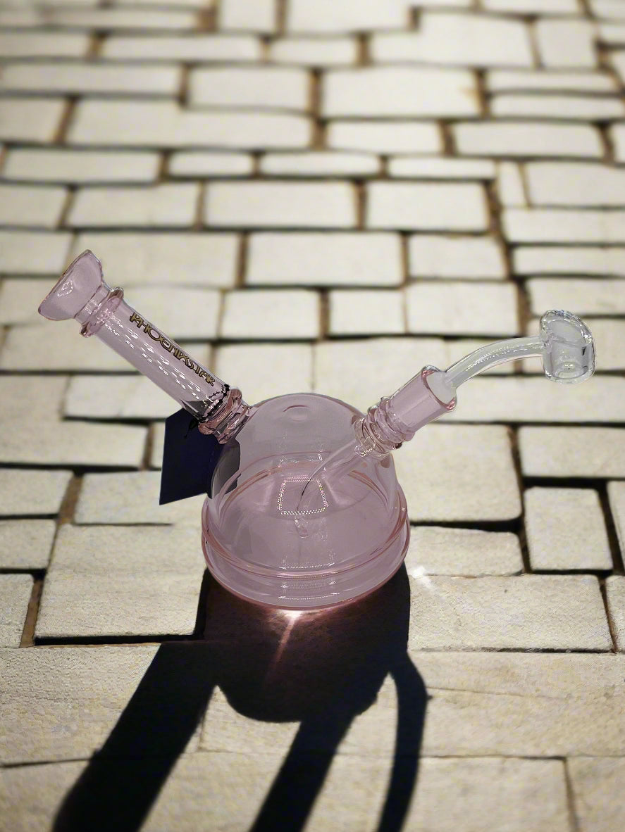 Pink Oil Burner Bubbler Dab Rig