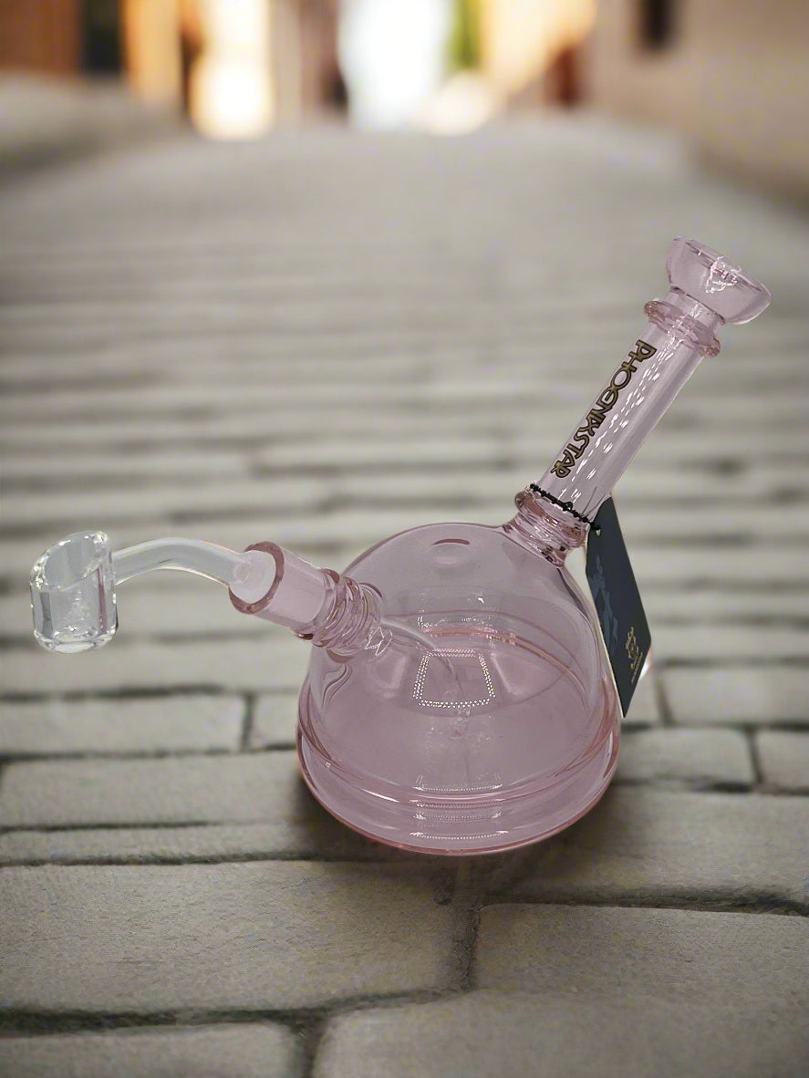 Pink Oil Burner Bubbler Dab Rig