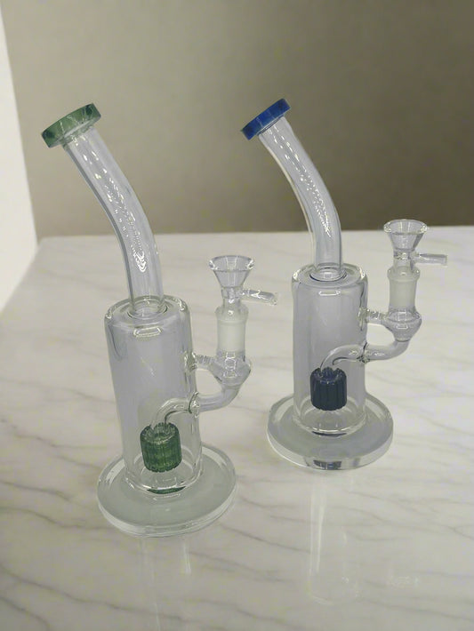 Matrix Perc Bong with Bent Neck
