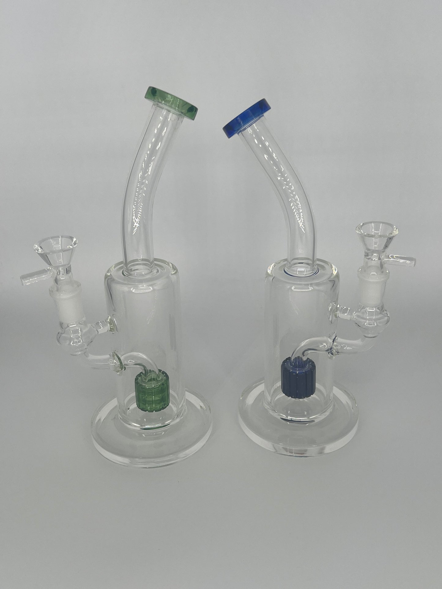 Matrix Perc Bong with Bent Neck