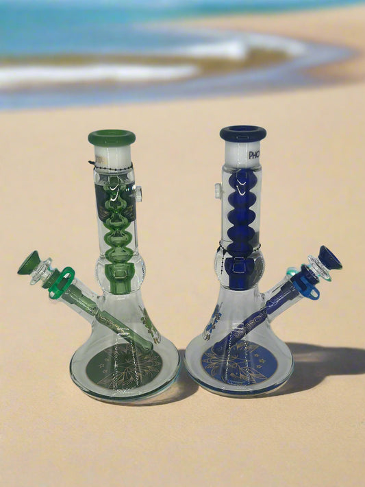 10" Freezable Glycerin Straight Tube Bong