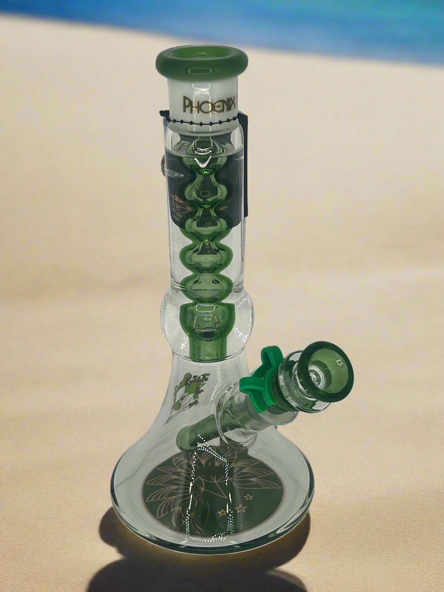10" Freezable Glycerin Straight Tube Bong