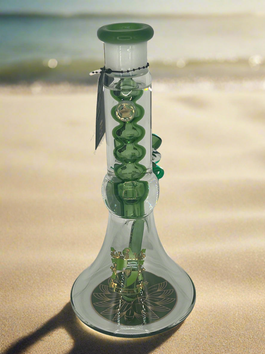 10" Freezable Glycerin Straight Tube Bong