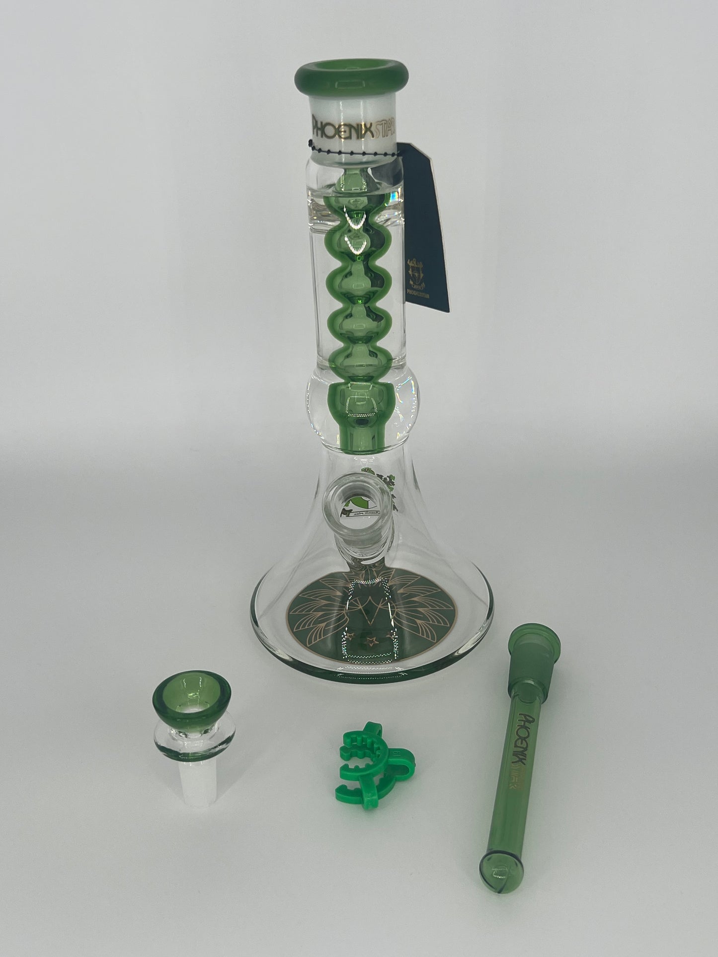 10" Freezable Glycerin Straight Tube Bong
