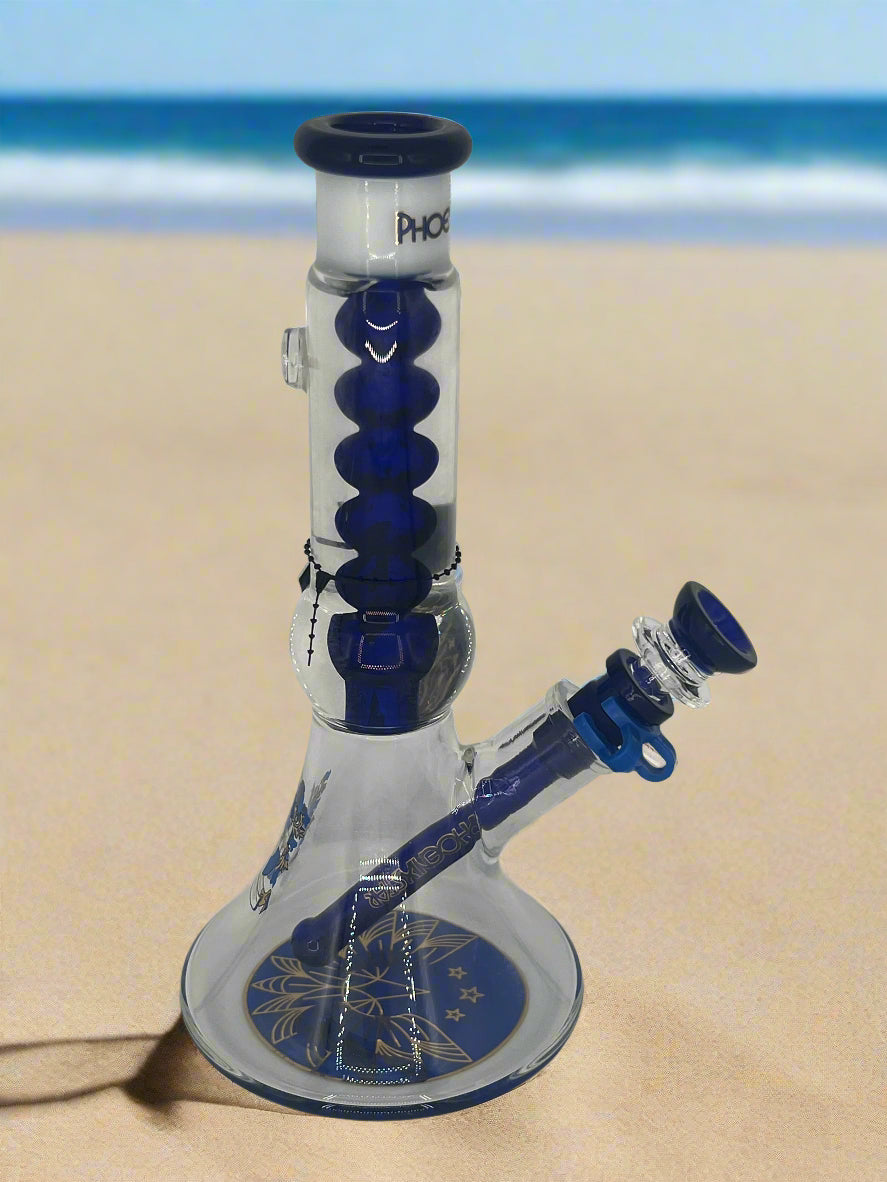 10" Freezable Glycerin Straight Tube Bong
