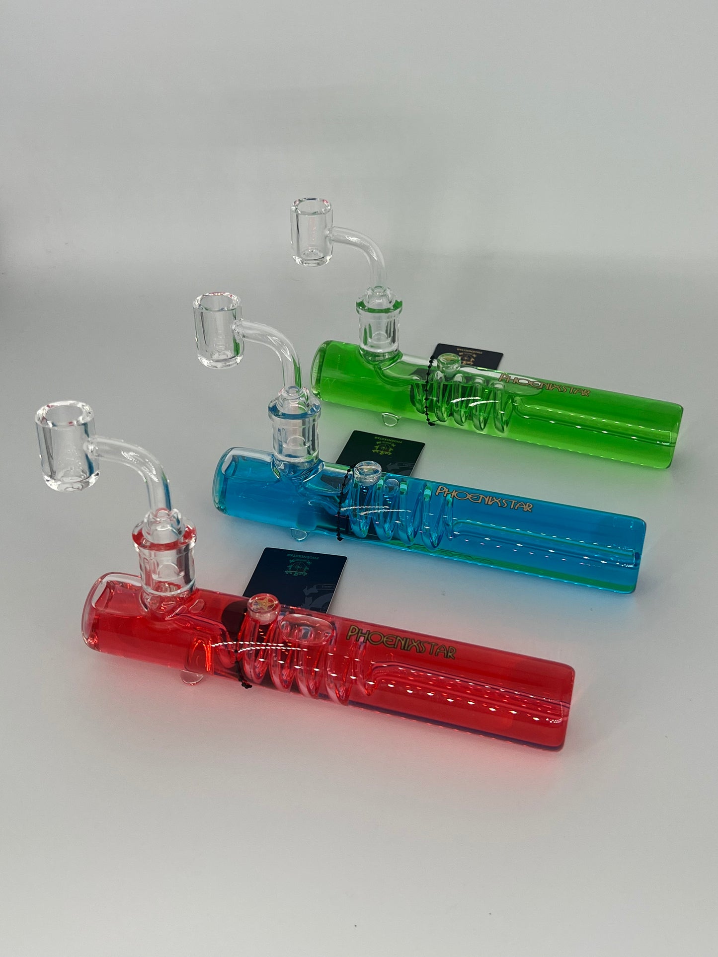 Glycerin Hand Pipe with Quartz Banger