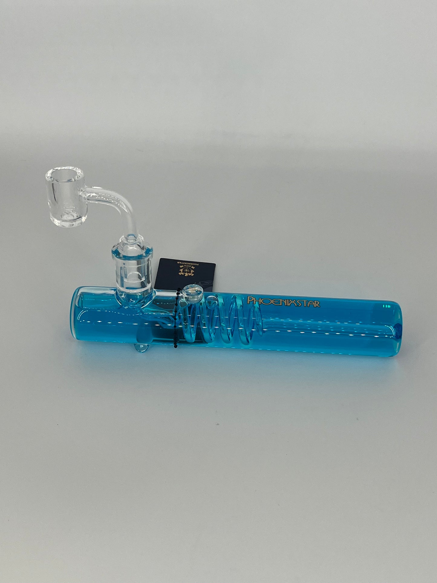 Glycerin Hand Pipe with Quartz Banger
