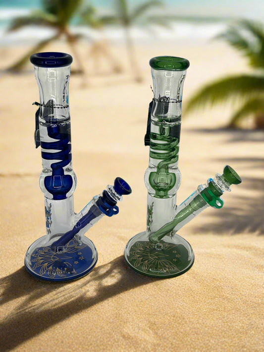 Phoenix Star 11" Freezable Glycerin Coil Bong