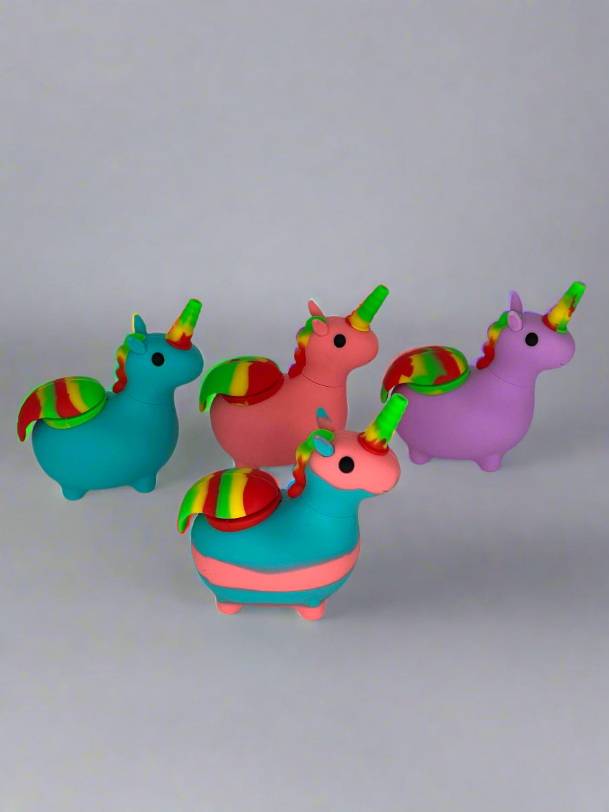 Unicorn Silicone Bubbler