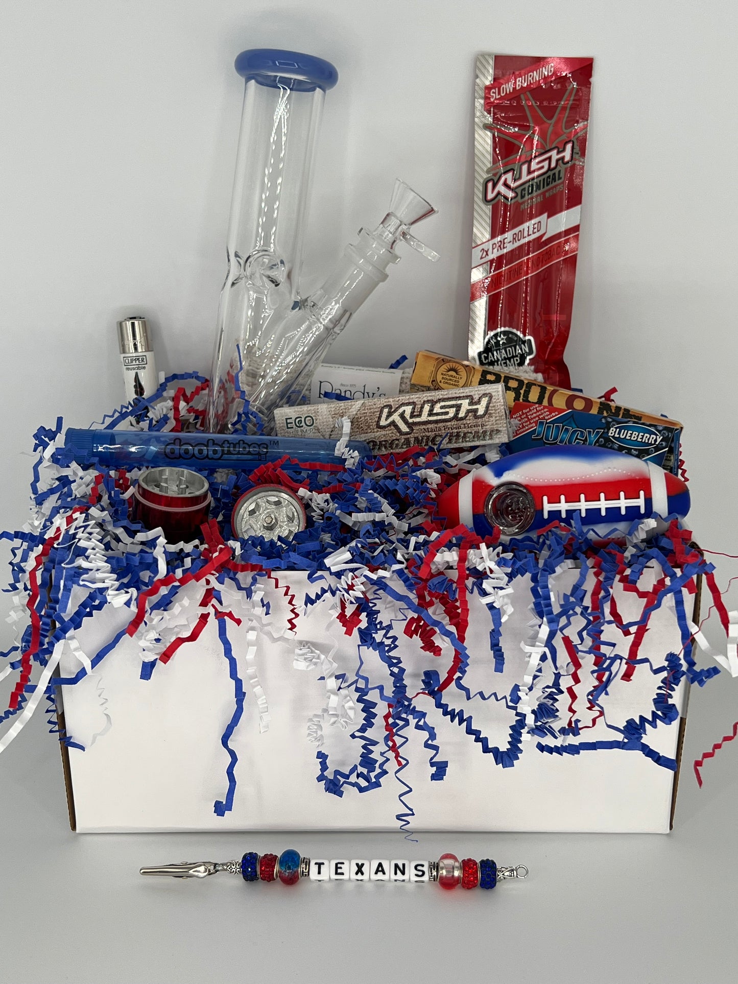 NFL Football AFC South Division Smoke Toke Box