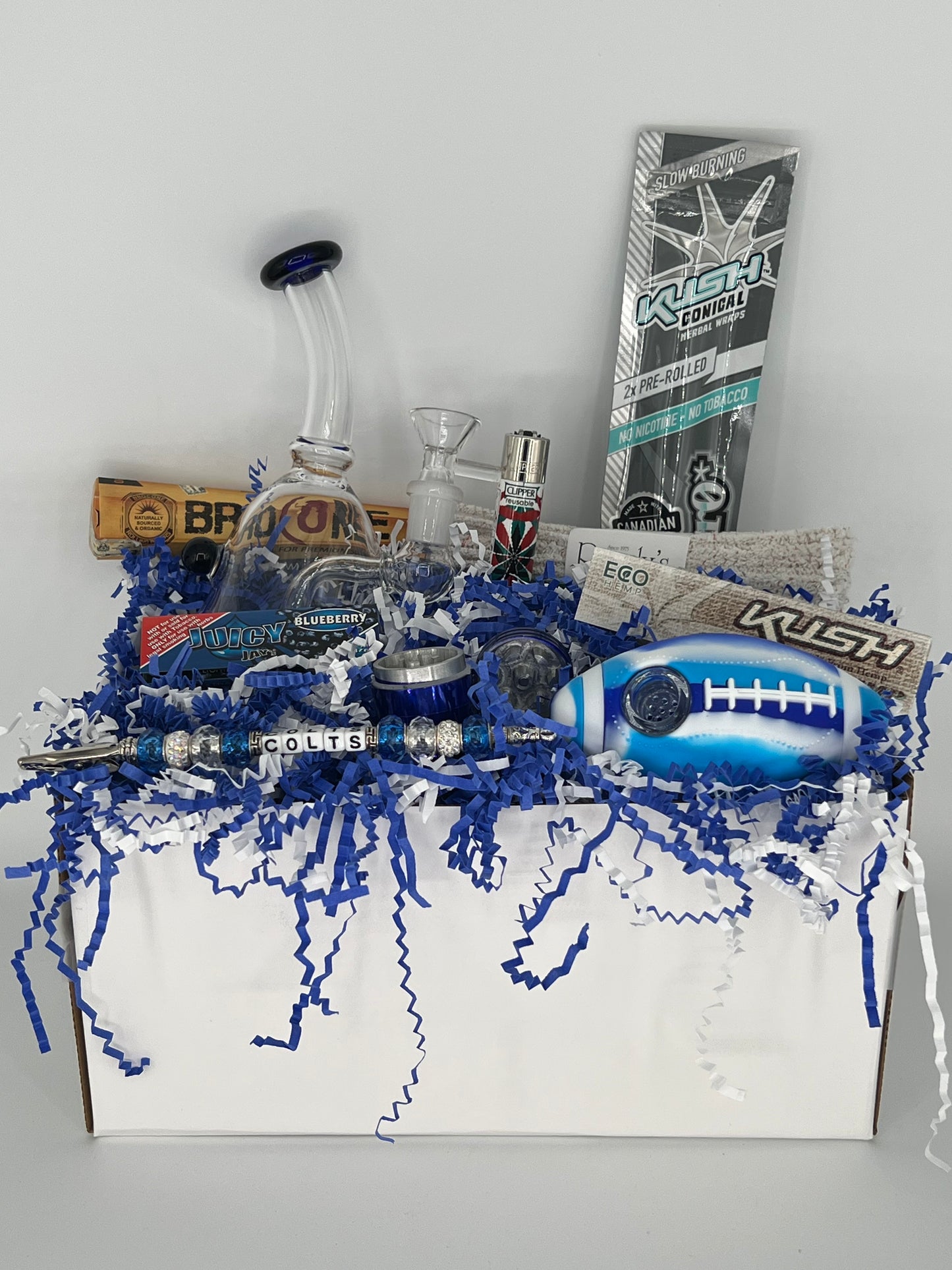 NFL Football AFC South Division Smoke Toke Box