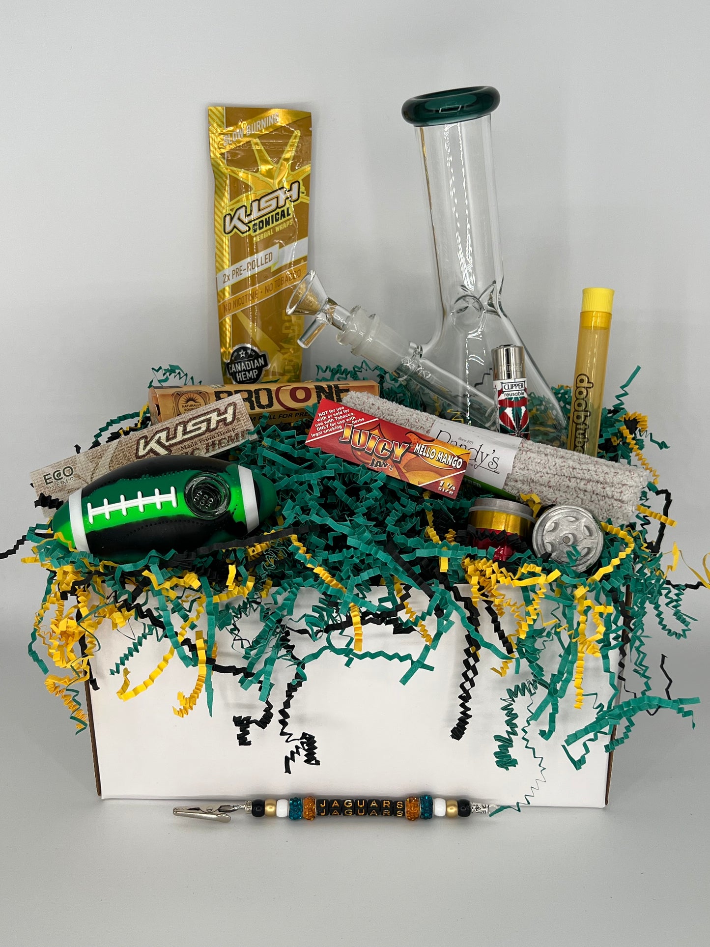 NFL Football AFC South Division Smoke Toke Box