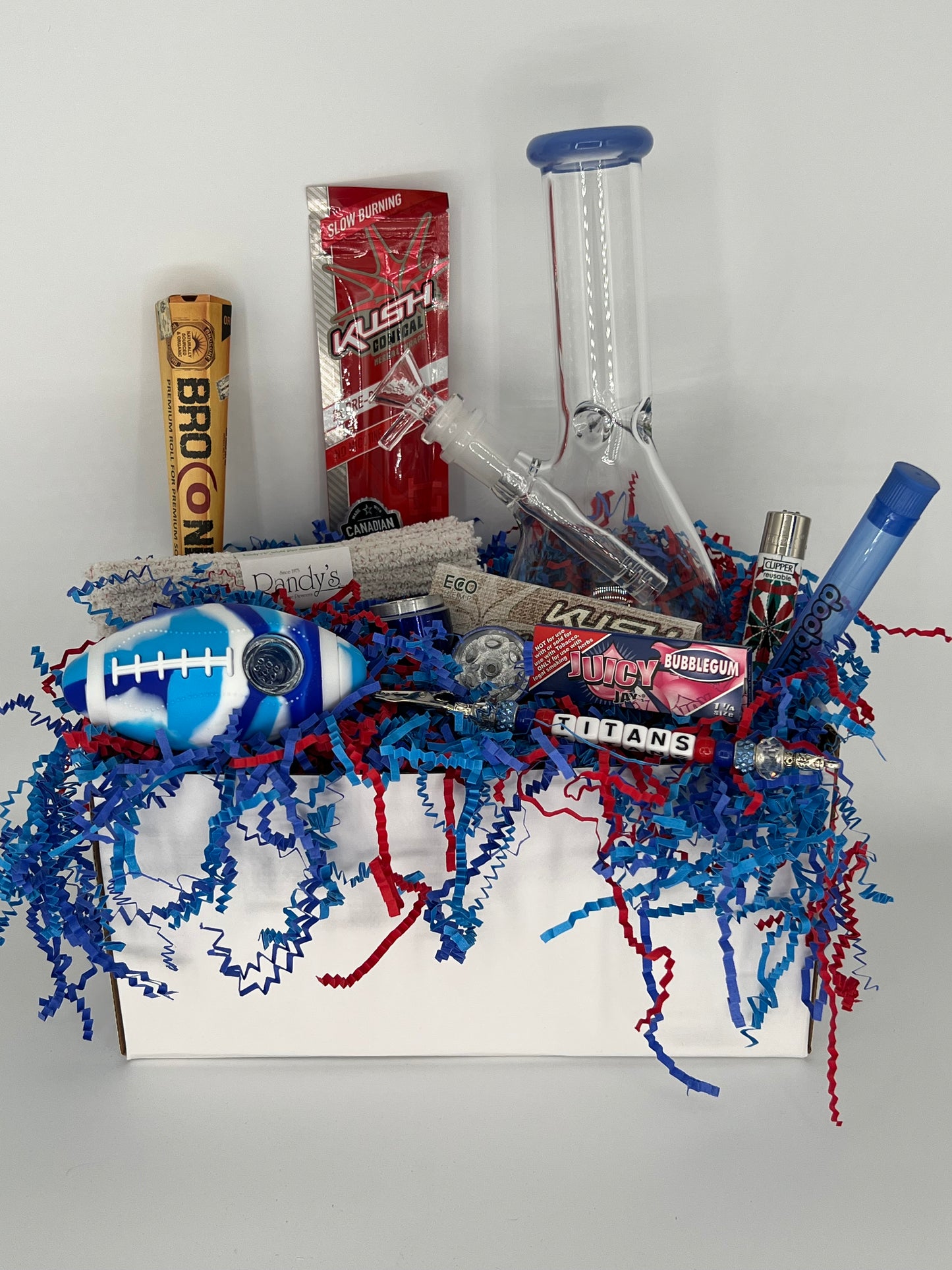 NFL Football AFC South Division Smoke Toke Box