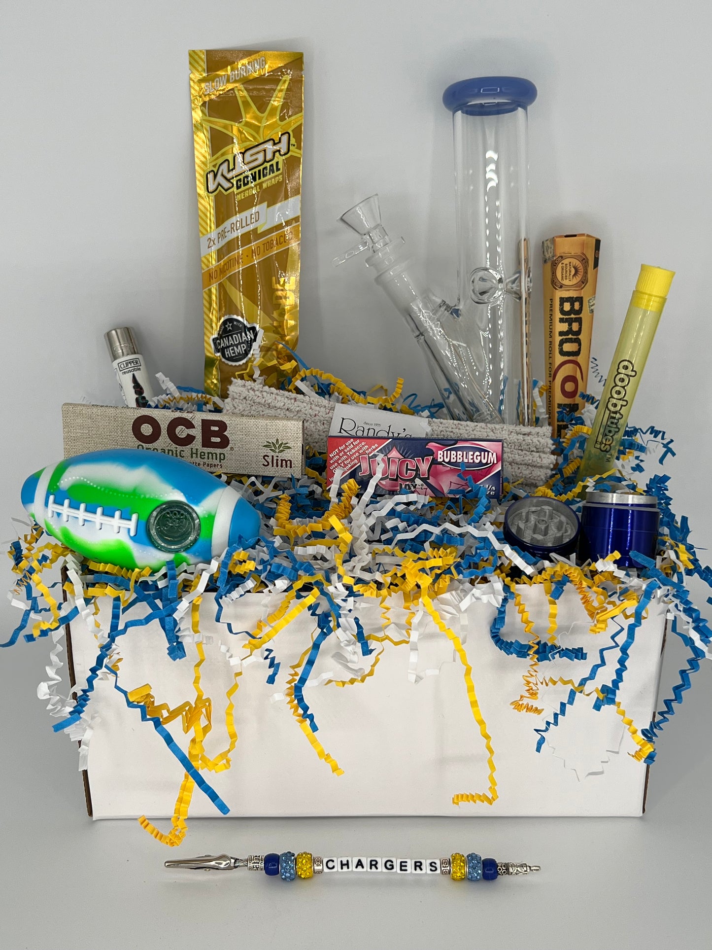 NFL Football AFC West Division Smoke Toke Box