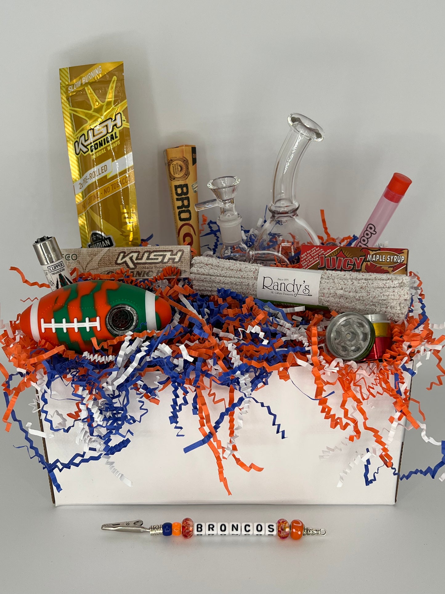 NFL Football AFC West Division Smoke Toke Box