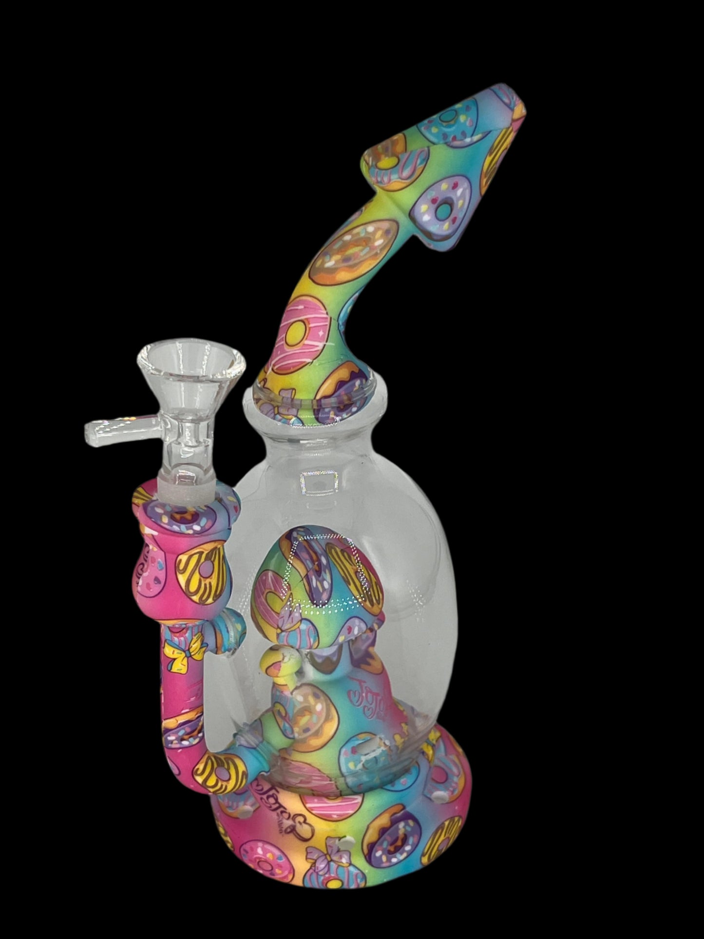8" Silicone and Glass Shroom Bong – Durable & Smooth-Hitting