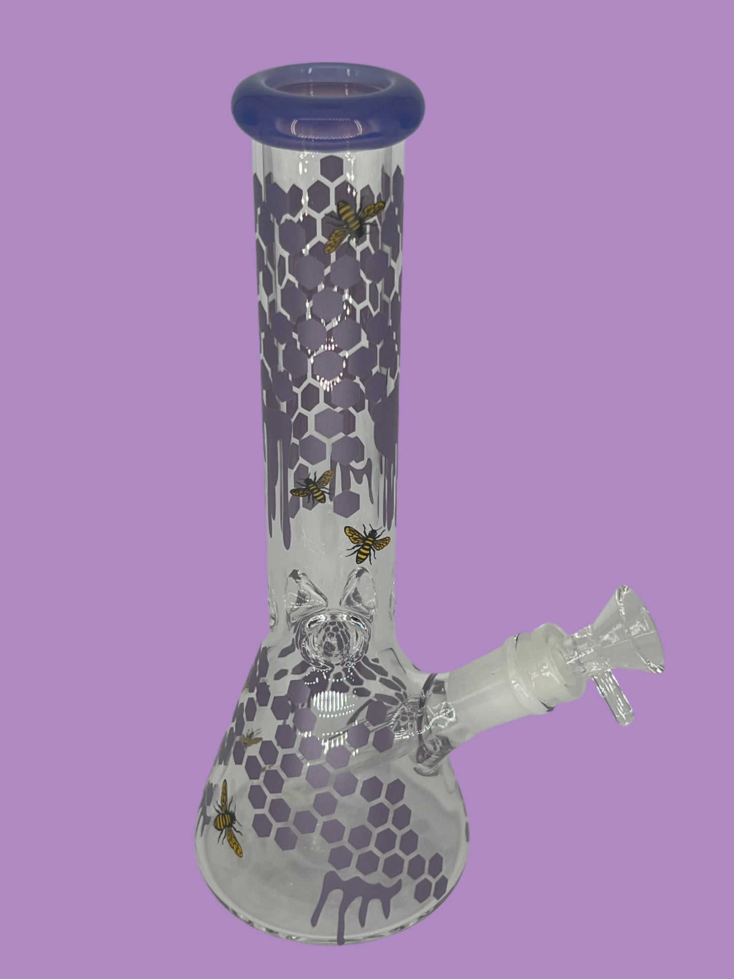 10-Inch Honeycomb Beaker Bong
