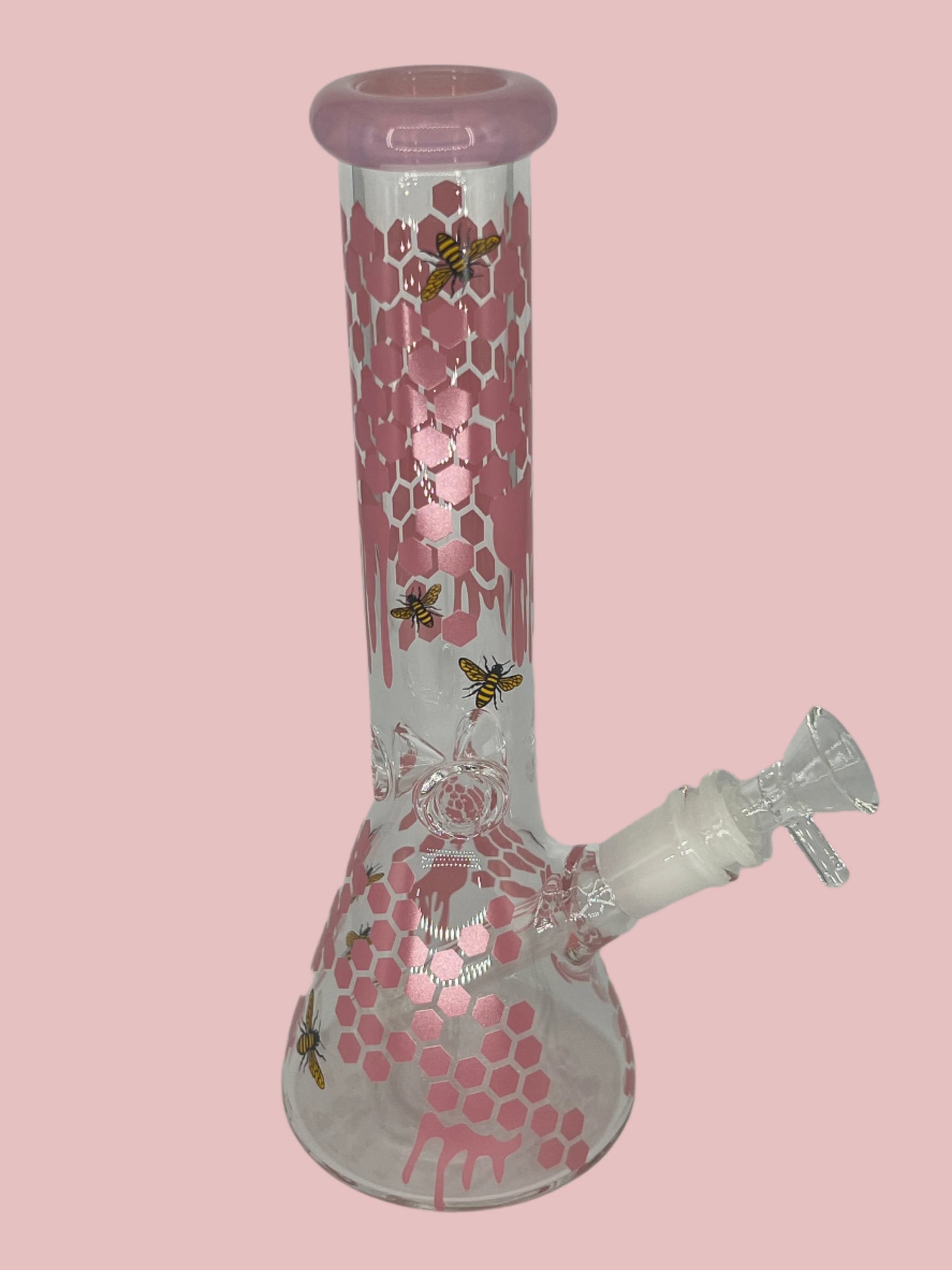 10-Inch Honeycomb Beaker Bong