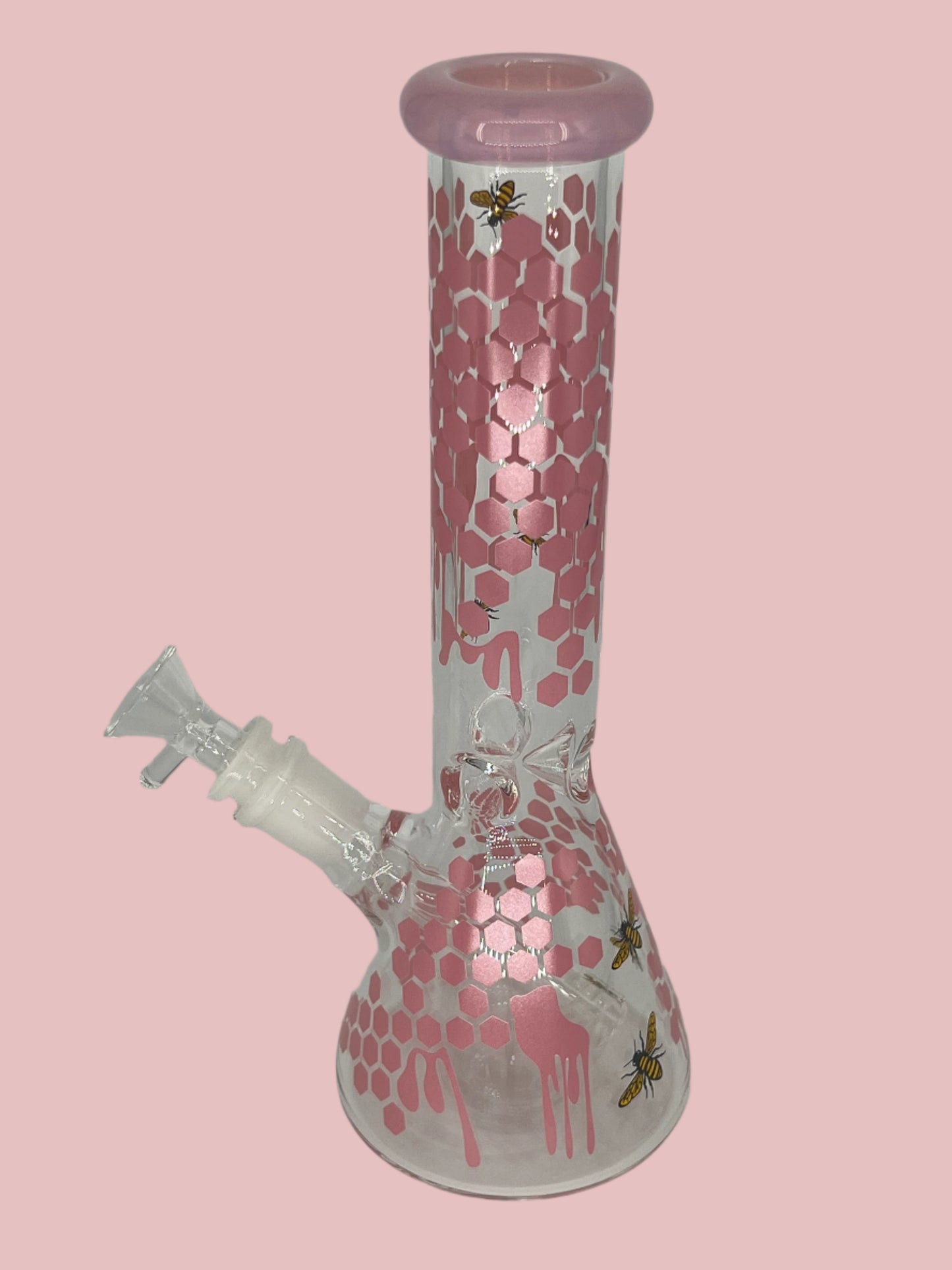 10-Inch Honeycomb Beaker Bong