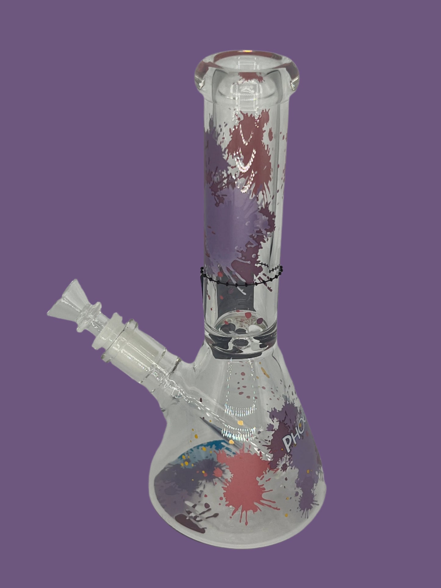 Phoenix Star 10" Splash Color Beaker Bong