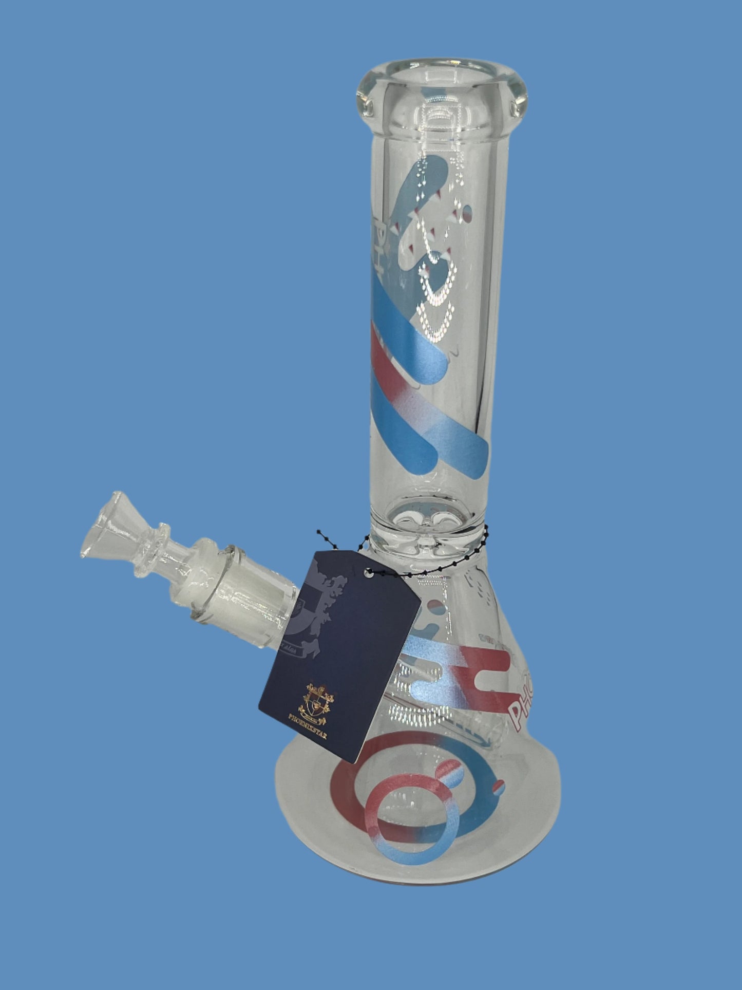 Phoenix Star 10" Splash Color Beaker Bong