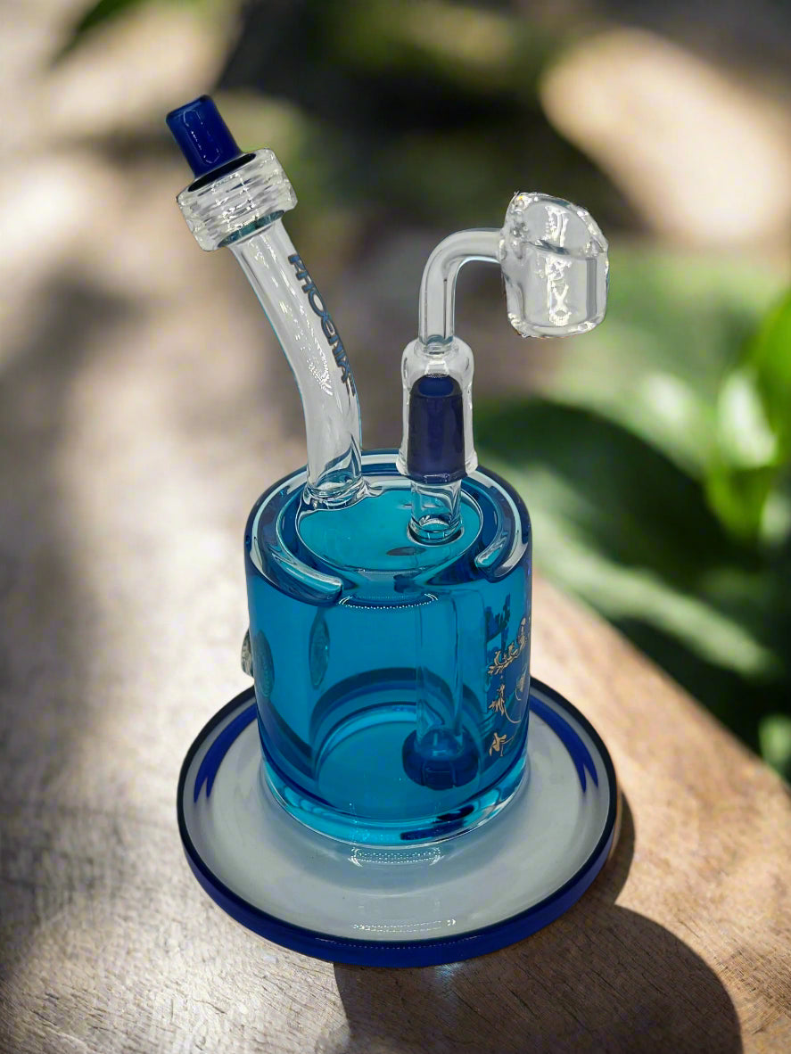 Phoenix Star 7-Inch Freezable Glycerin Bubbler Bong