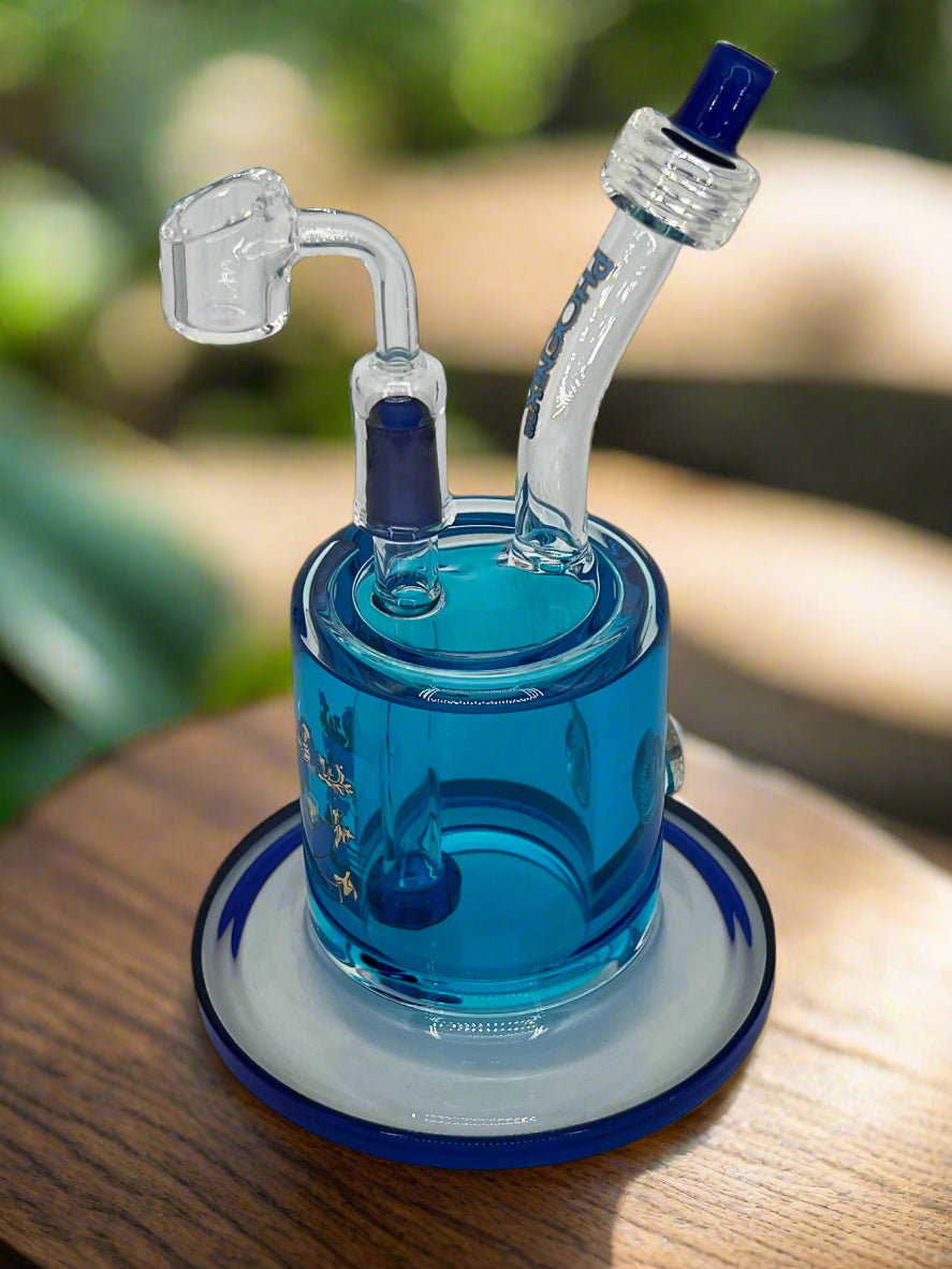 Phoenix Star 7-Inch Freezable Glycerin Bubbler Bong