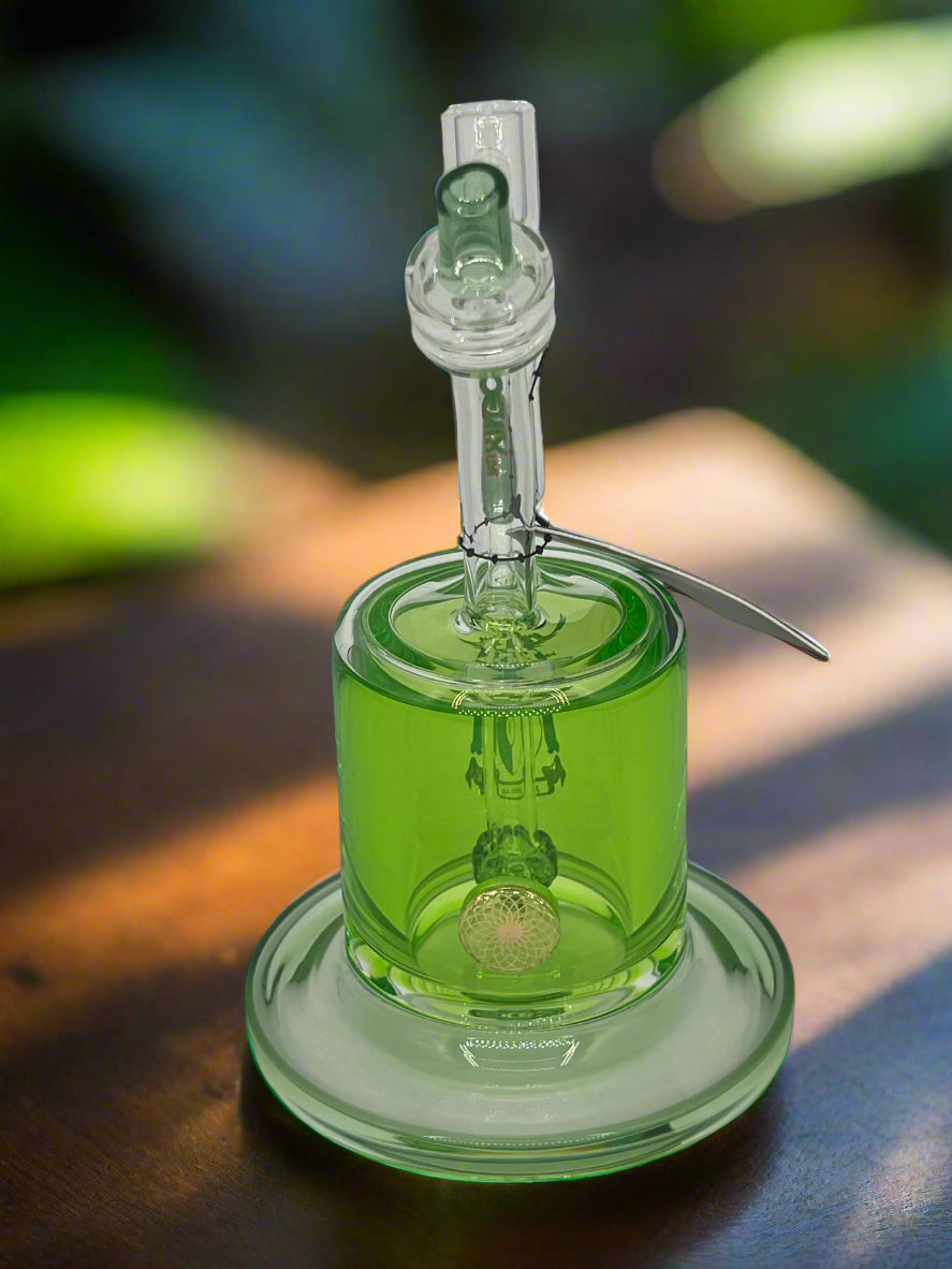 Phoenix Star 7-Inch Freezable Glycerin Bubbler Bong
