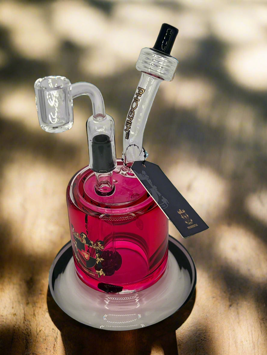 Phoenix Star 7-Inch Freezable Glycerin Bubbler Bong