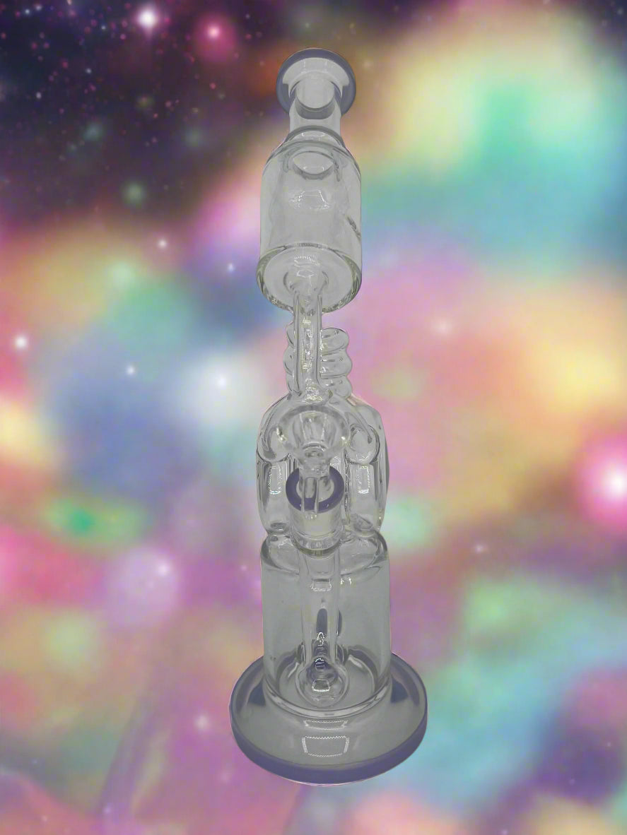 Smoker's Gun 12" Coil to Inline Perc Bong
