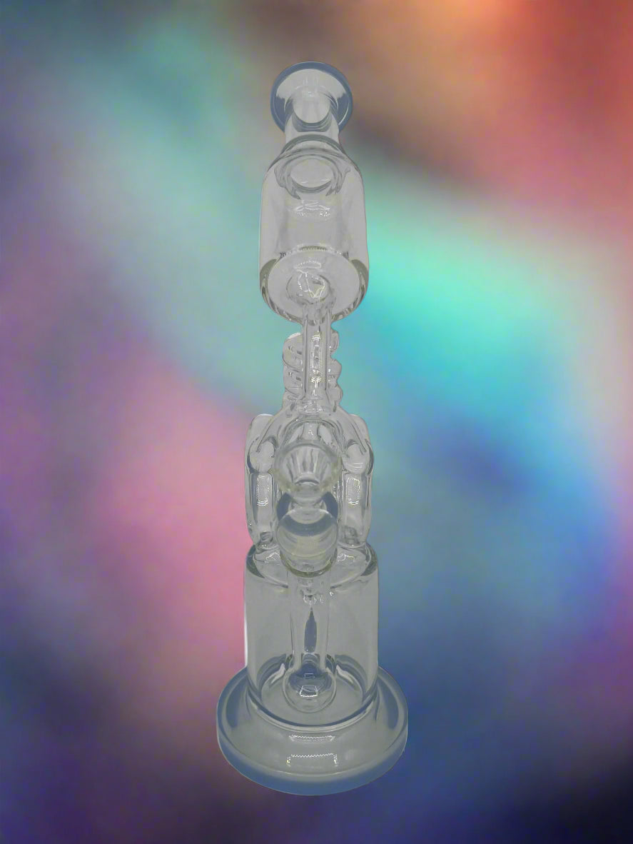 Smoker's Gun 12" Coil to Inline Perc Bong