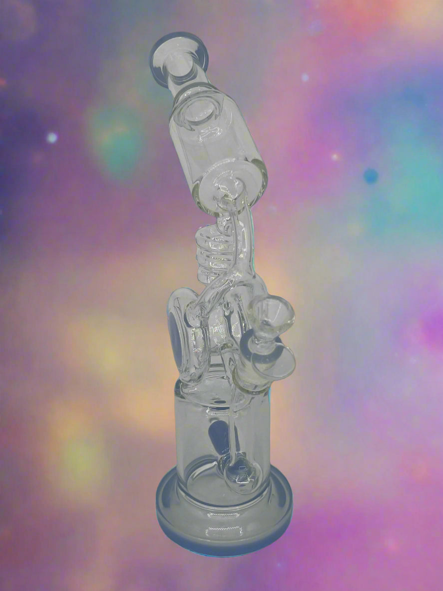 Smoker's Gun 12" Coil to Inline Perc Bong