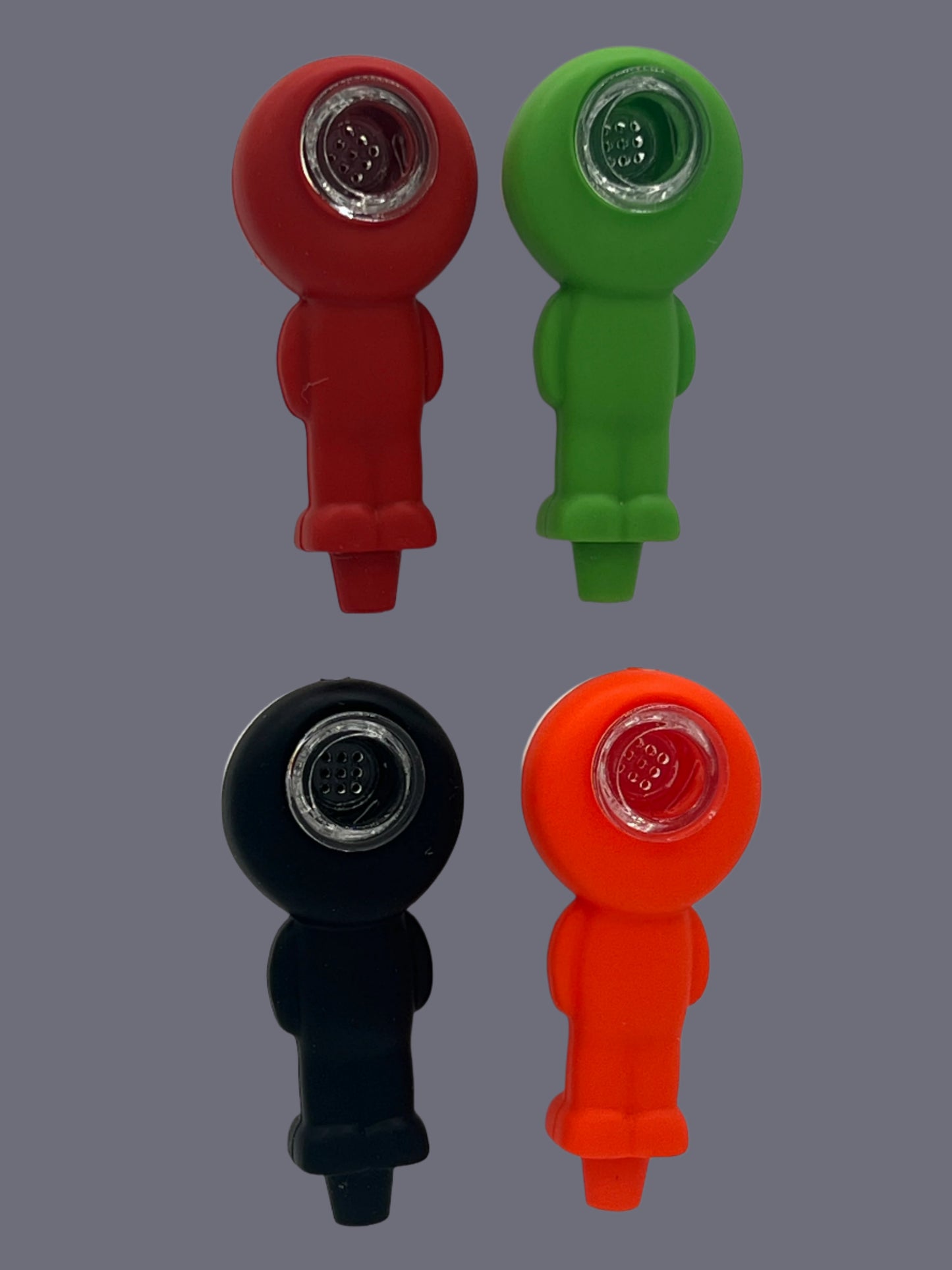 Nightmare Before Christmas Jack Skellington Silicone Hand Pipe