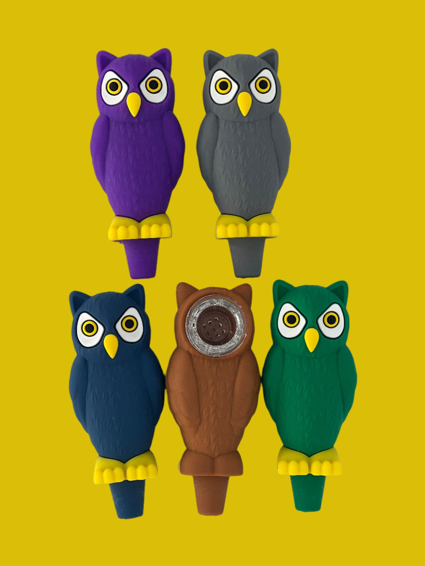 4" Silicone Owl Pipe