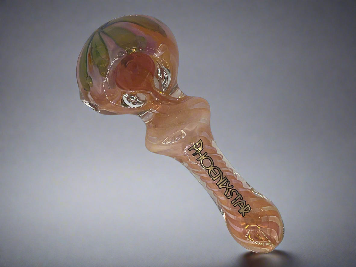 Phoenix Star® 4.3" Hand Pipe – Vibrant American Color Rod Glass