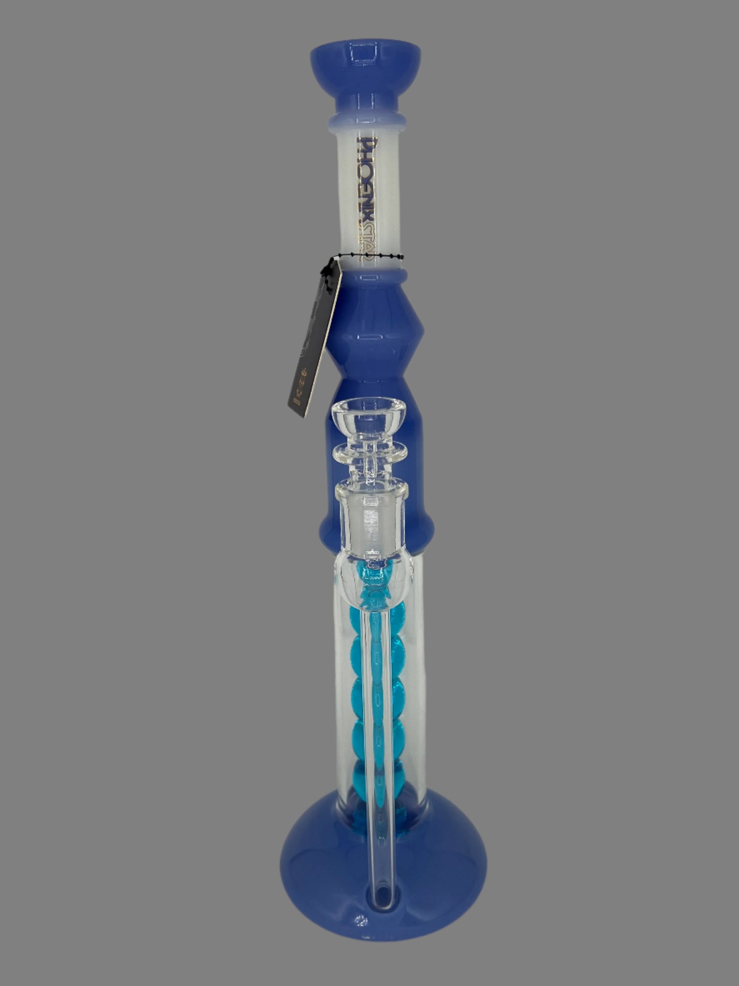 Phoenix Star 15" Glycerin Coil Straight Bong