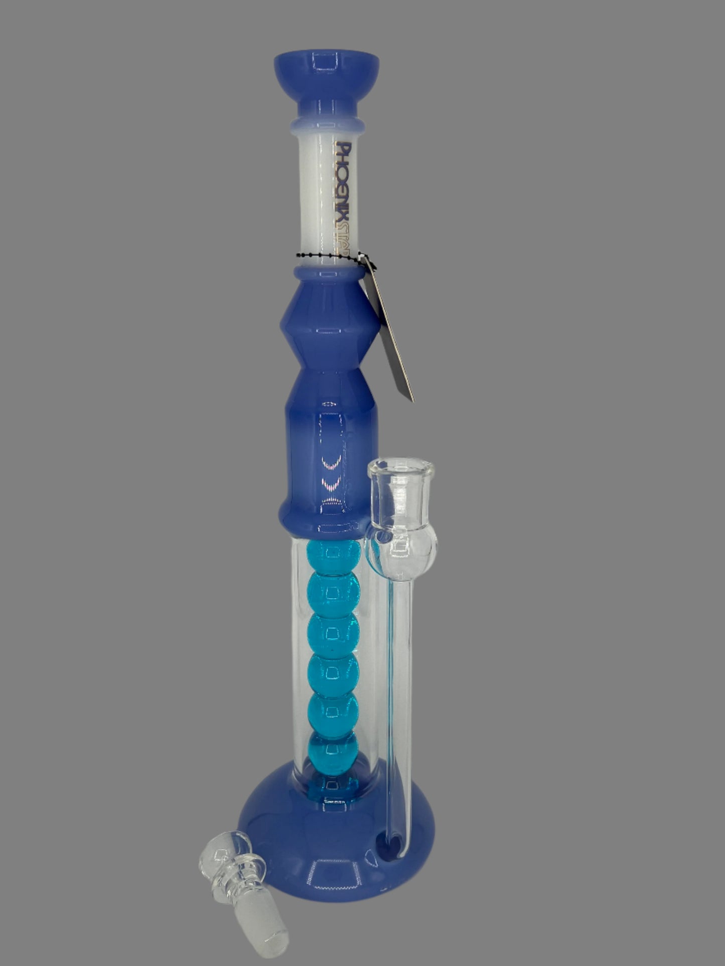 Phoenix Star 15" Glycerin Coil Straight Bong