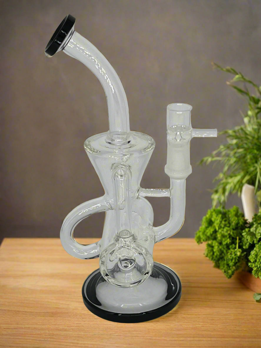 9" Barrel Blaster Glass Recycler Dab Rig